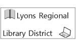 Organization logo of Lyons Regional Library District